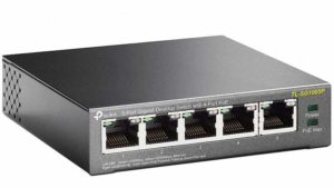 TP-Link 5 Port Gigabit Desktop PoE Switch | WCCTV