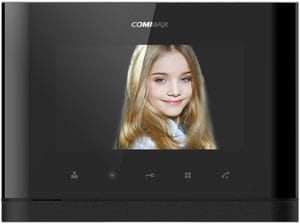 Commax 7 Console Black Video Intercom Only