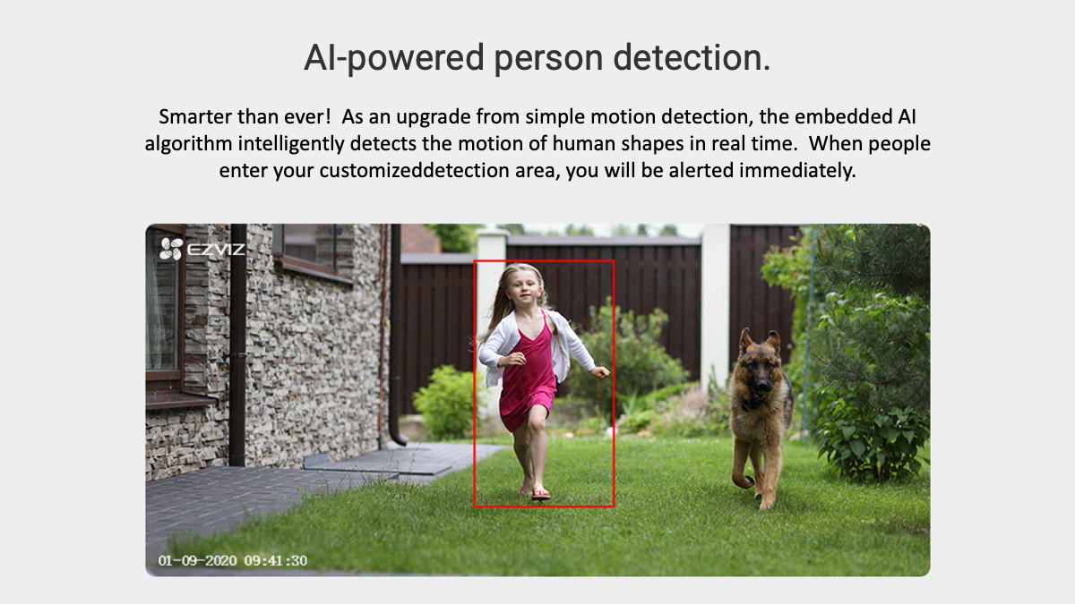 BNETA EZVIS - Al - powerd person detection | WCCTV