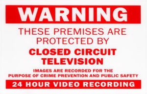 CCTV-WB | CCTV Warning Sign SP