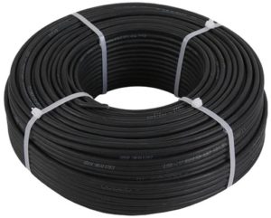 10mm2 single-core PV DC cable 100m - Black