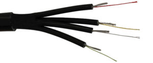 Nemtek Fence HT Wire HT Cable - 4 Core 100m Slimline Black