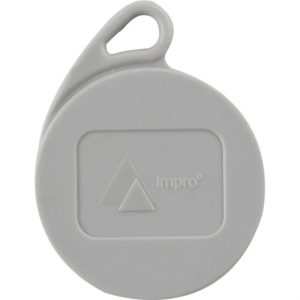Impro Key Ring Tag Omega - medium grey
