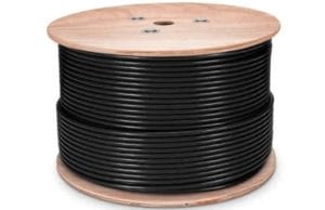 500M - Black Cattex CAT6 Cable - Outdoor - Non STP UV Sheath