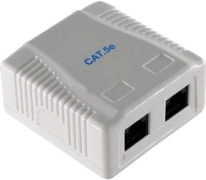 Cattex CAT5e Double Wall Box Networking