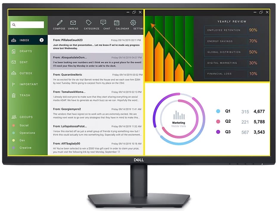 E2723H Display manager